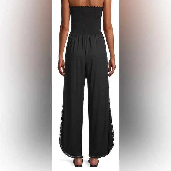 Resort Wear Peixoto Black Iris jumpsuit - Picture 4 of 6